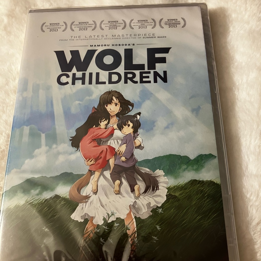 Wolf Children Sealed DVD